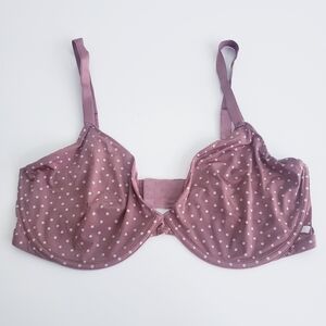 Victoria's Secret Polka-Dot Unlined Demi Bra